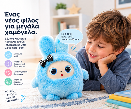 AI Buddy – Διαδραστικό Λούτρινο με Τεχνητή Νοημοσύνη